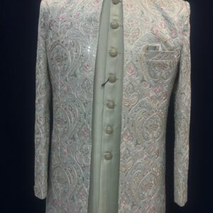 Pista Embroidered Men's Indowestern